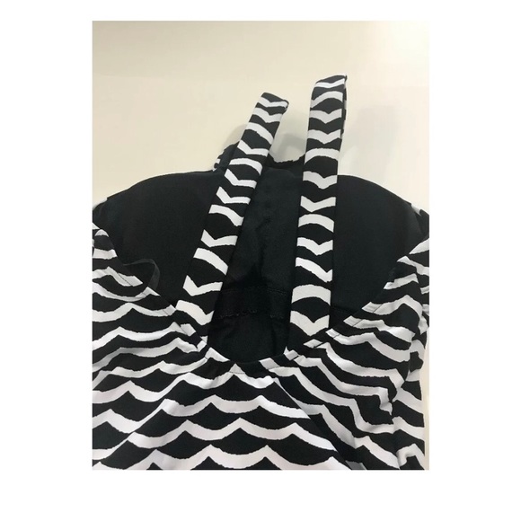 NEW Seafolly Tidal Wave High Neck One Piece Swim - Picture 7 of 8